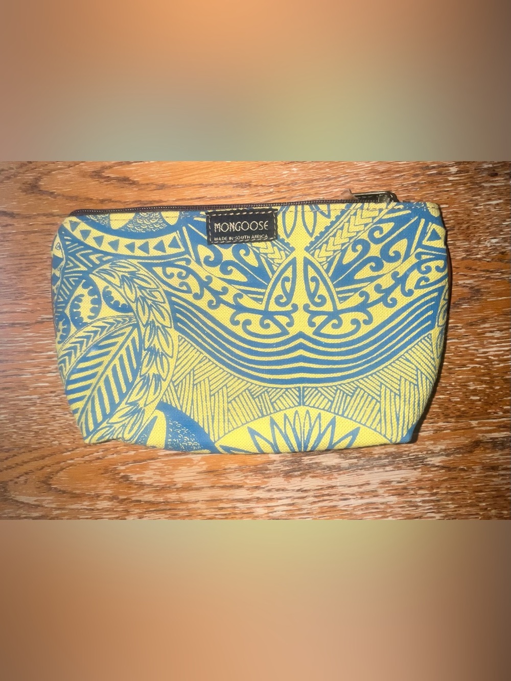 Mongoose South African fabric accessory pouch